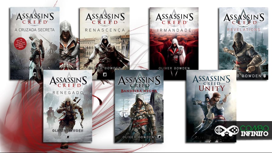 Mori Livros Assassins Creed Vol 1 Vol 2 Vol 3 Vol 4 Vol 5