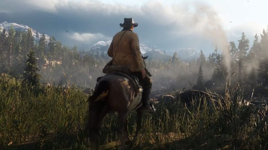 Red Dead Redemption 2 - Indo de uma ponta a outra no mapa inteiro