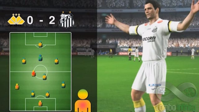 Após marcar um gol, o emocional do jogador melhora, e ele passa a ter mais confiança.