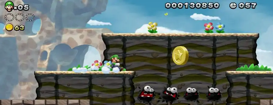 New Super Luigi U – gameplay de 4 minutos