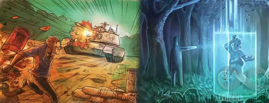 Espiões e Aliens no Kickstarter
