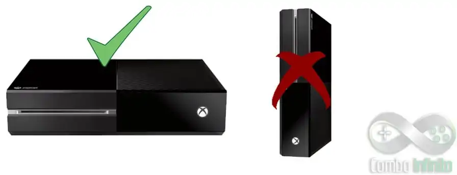 Xbox One não poderá ser usado na vertical