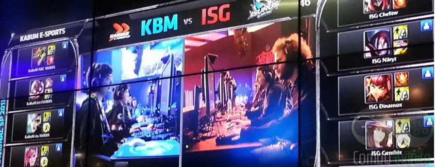 Finais de League of Legends acontecendo na BGS 2013