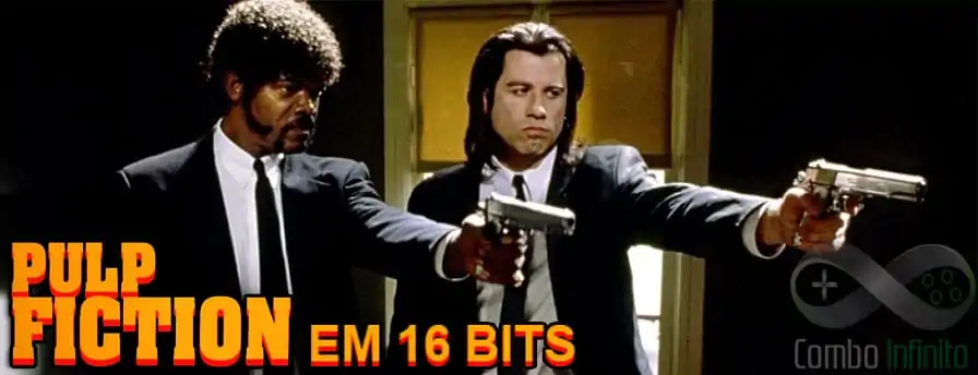 E se Pulp Fiction fosse um jogo arcade de 16 bits?