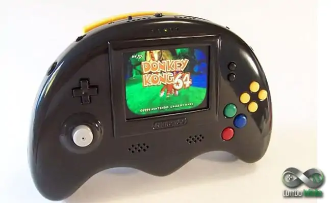 Fã cria uma nova versão portátil do Nintendo 64 mega bacanuda!