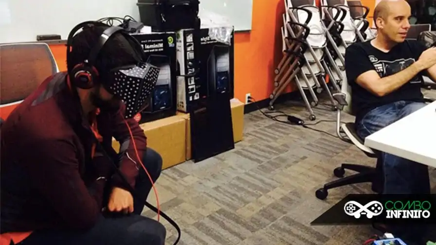 Valve também apresenta seu óculos de realidade virtual, semelhante ao Oculus Rift