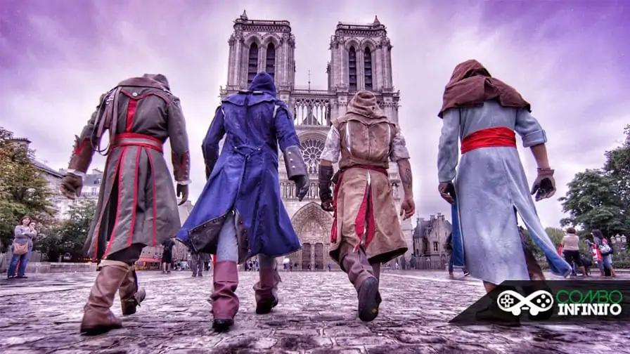 Vídeo espetacular mostra os 4 assassinos de Assassin’s Creed Unity pelos telhados de Paris
