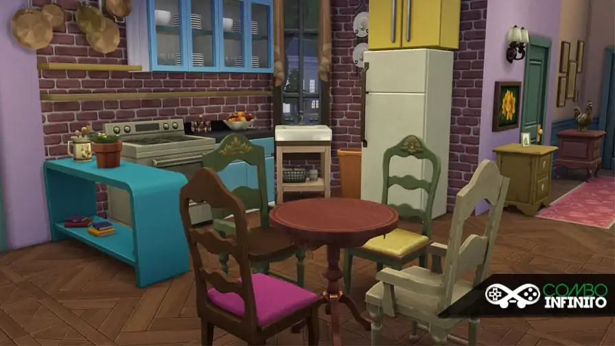 Veja imagens dos cenários de Friends recriados em The Sims 4