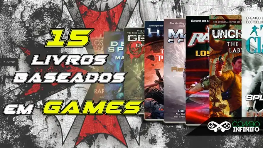Jogos e literatura lado a lado: 15 livros baseados em games
