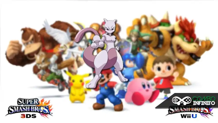 Mewtwo será um personagem gratuito em Super Smash Bros.