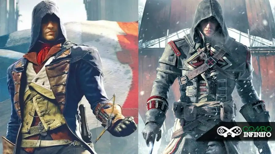 Assassin’s Creed Rogue e Unity já podem ser encontrados nas lojas brasileiras