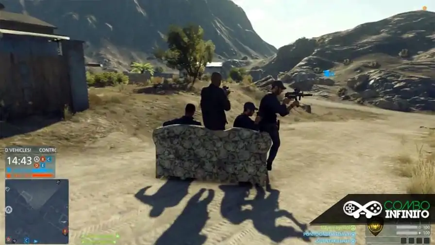 Battlefield Hardline: você poderá dirigir um sofá. Sim, um SOFÁ! Veja o vídeo.