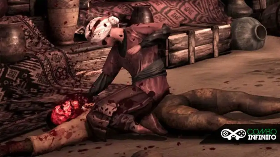 Mortal Kombat X: atualização traz Brutality usando a velhinha de um dos cenários