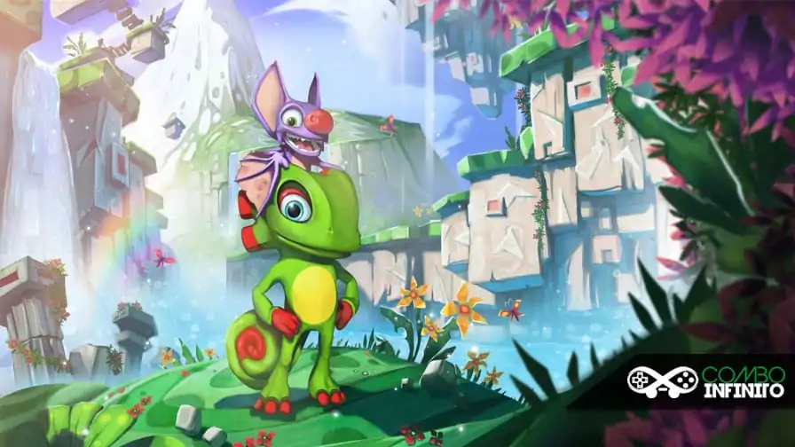 Yooka-Laylee, sucessor espiritual de Banjo-Kazooie, bate recordes no Kickstarter