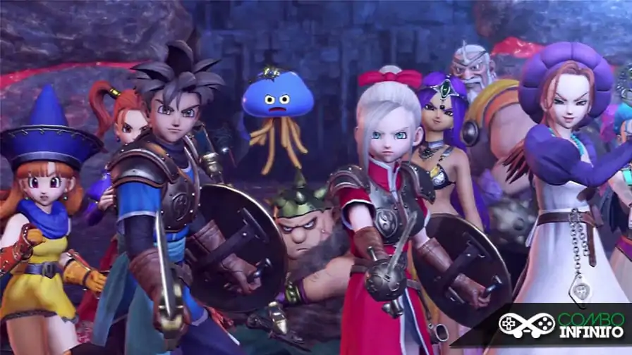 Square divulga as primeiras imagens de Dragon Quest XI
