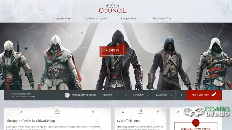 Rede Social da Ubisoft pode te premiar com uma visita aos estúdios de AC