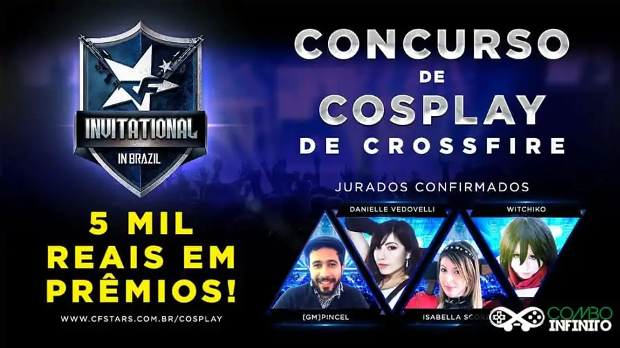Campeonato de cosplay no Desafio de CROSSFIRE vai distribuir R$ 5 mil em prêmios