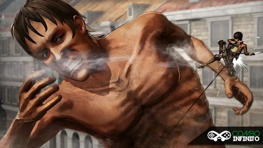 Attack On Titans, do PS4 e Vita, tem novas imagens e dois novos vídeos mostrando a jogabilidade