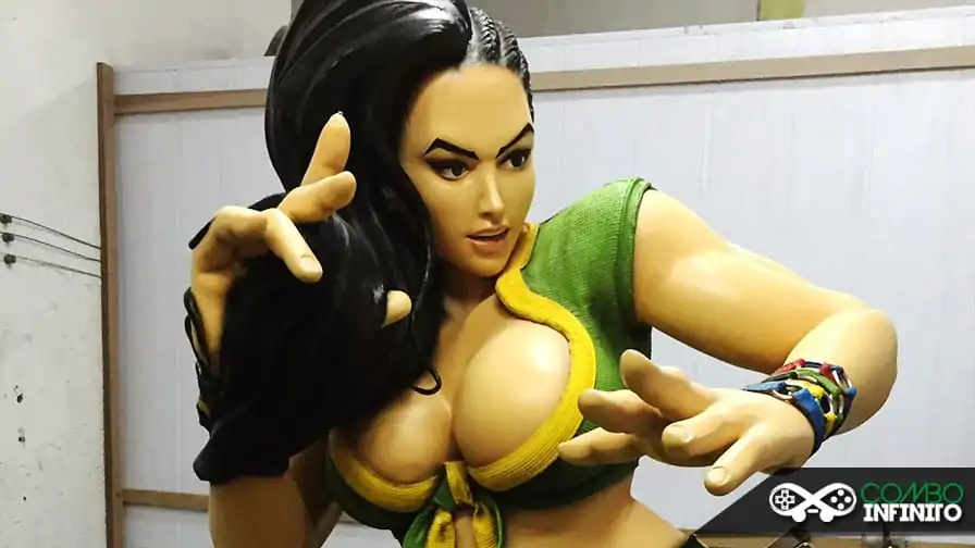 Vídeo mostra a concepção da estátua da brasileira Laura, de Street Fighter V