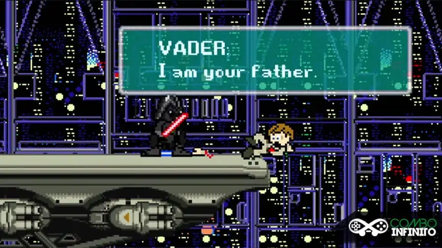 História de Star Wars IV, V, e VI contada em 8 bits