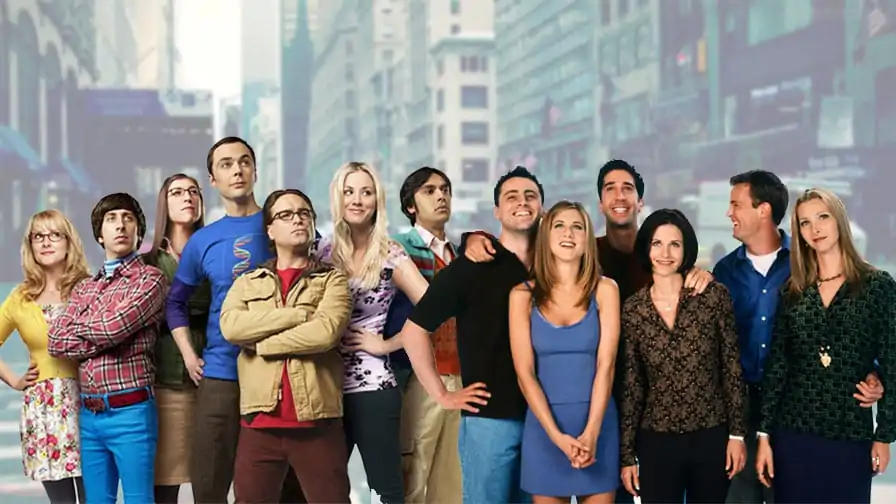 Friends: elenco realmente se reúne (sem Chandler), junto com The Big Bang Theory