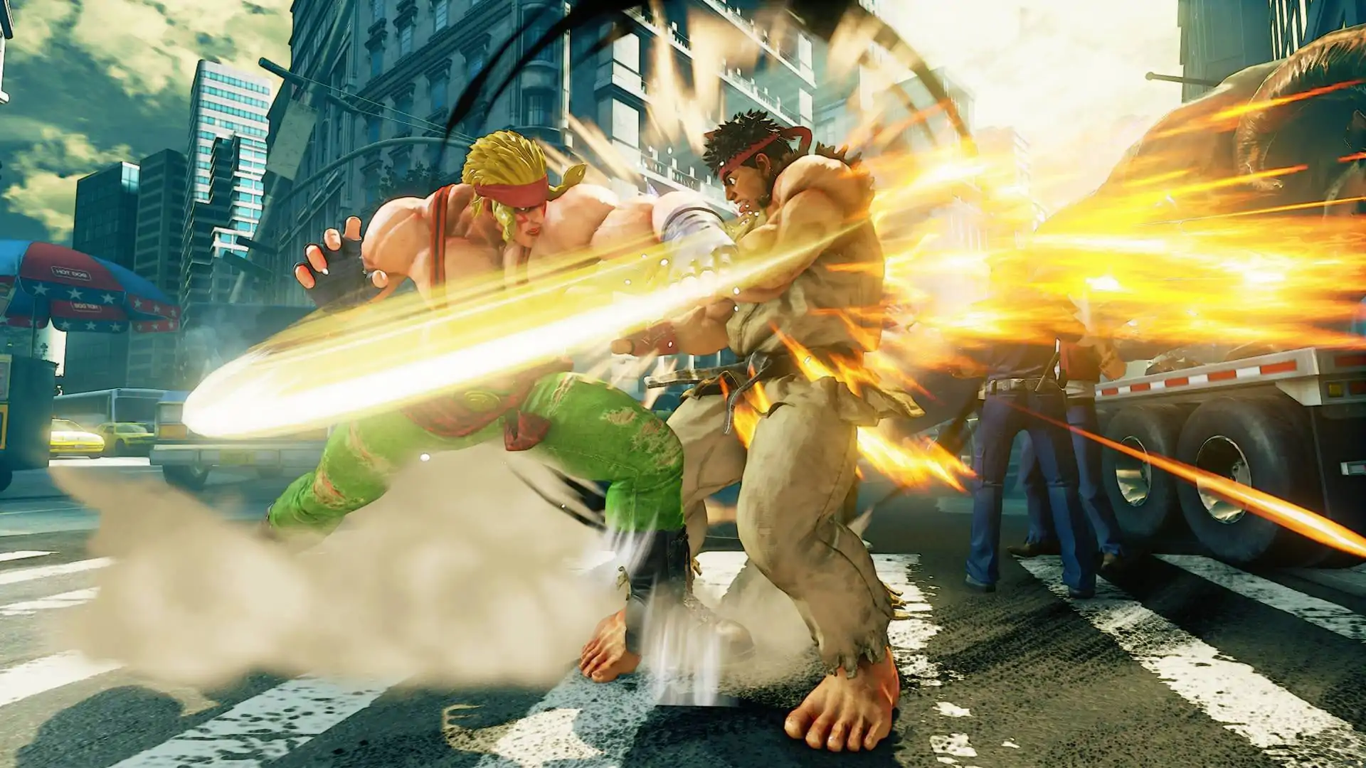 Possível bug em Street Fighter V impossibilita que Alex use um de seus golpes mais fortes