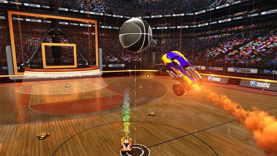 Rocket League receberá uma arena de basquete