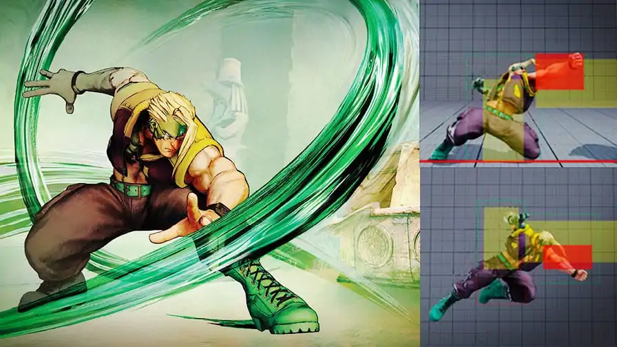 Divulgadas as “Hitboxes” de todos os movimentos dos personagens de “Street Fighter V”