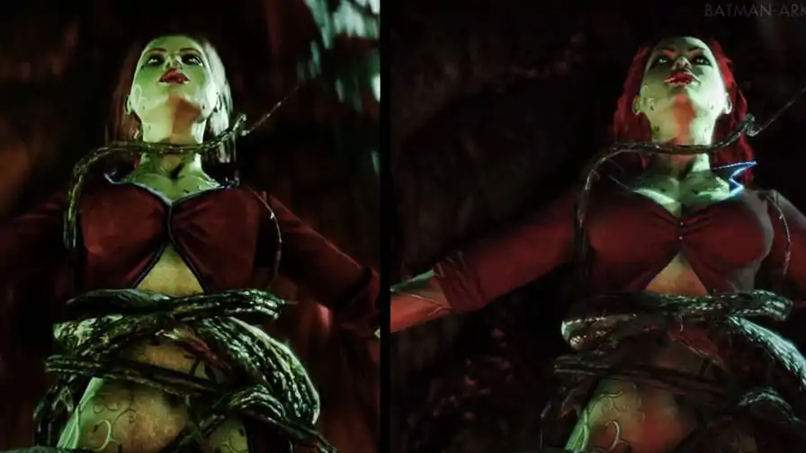 Comparação gráfica entre BATMAN ARKHAM original e remaster mostra que diferença é irrelevante