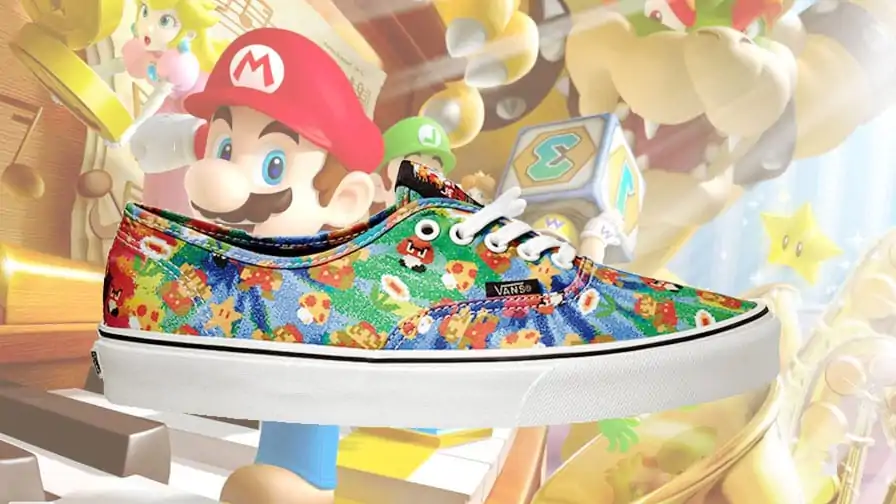 Nintendo e Vans anunciam uma linha de tênis