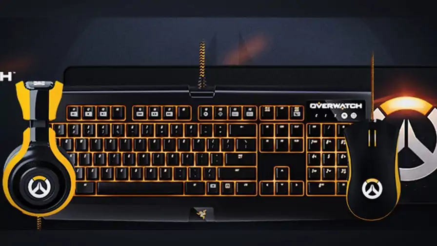 Novo mouse, teclado e headset da Razer são totalmente baseados em Overwatch