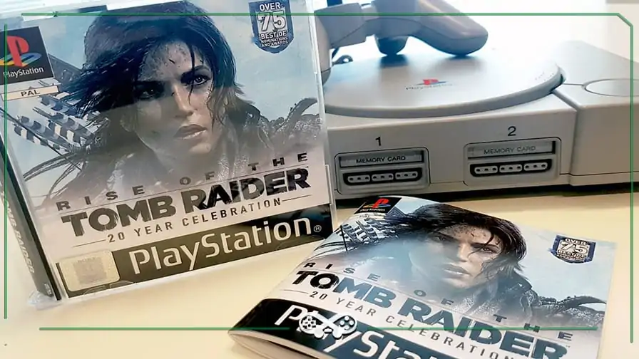Rise of the Tomb Raider ganha versão que faz alusão às capas de jogos do PS1
