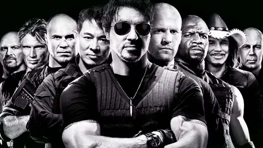 Os Mercenários 4 será o último filme da franquia dos brucutus do cinema