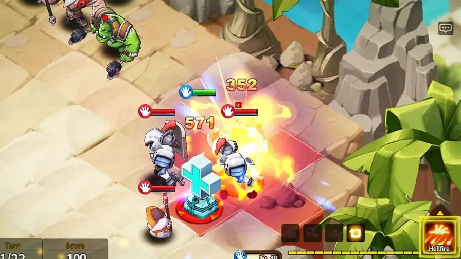 Fantasy War Tactics recebe atualização que estrela MapleStory