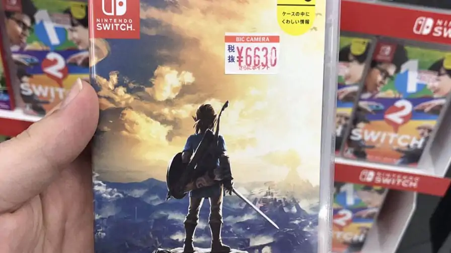 Veja mais detalhes das cópias físicas do Nintendo Switch