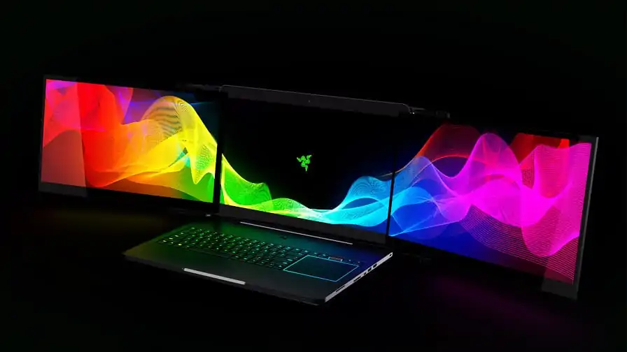 Razer revela o Project Valerie, o primeiro laptop multimonitor para gamers