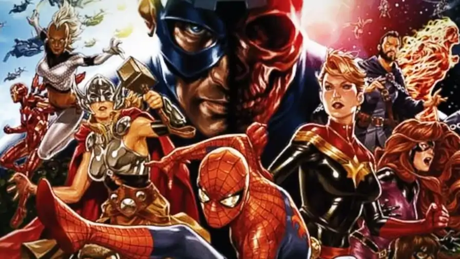 O Universo da Marvel vai à guerra contra o Capitão América em uma nova saga
