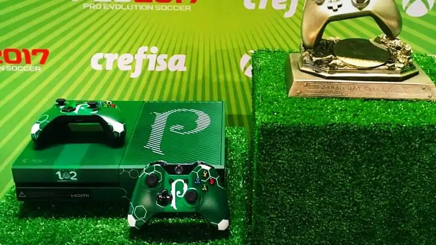 Microsoft e Palmeiras lançam versão do Xbox One exclusiva e limitada