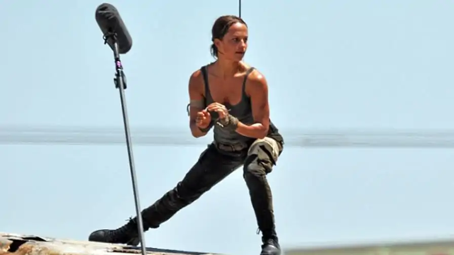 Veja imagens da gravação do novo filme de Tomb Raider com Alicia Vikander como Lara