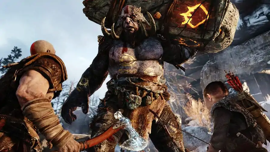 God of War – Novo vídeo mostra outro inimigo GIGANTE