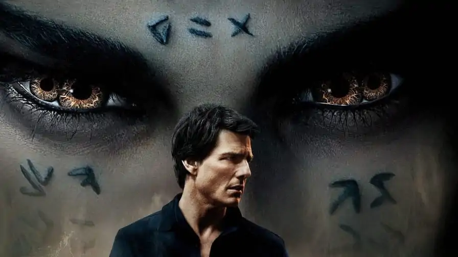Cartaz nacional de “A Múmia” traz Tom Cruise à frente de princesa Ahmanet