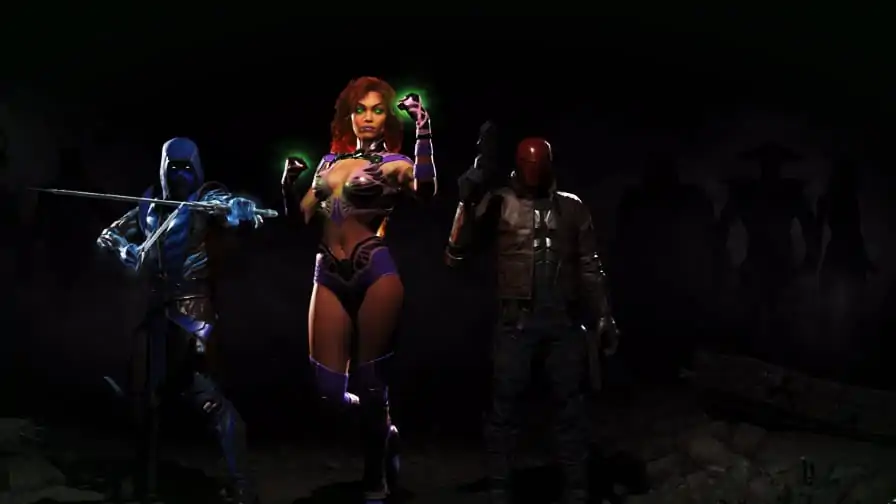 Injustice 2: Misteriosas silhuetas surgem na tela de seleção dos personagens