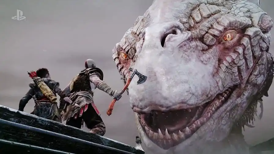 God of War: Jormungand , a “Serpente do Mundo”, é a nova aliada de Kratos