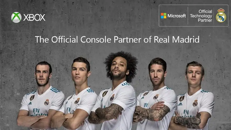 Microsoft e Xbox anunciam parceria com o Real Madrid