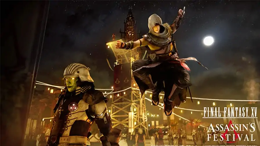 Final Fantasy XV e Assassin’s Creed Origins terão parceria de conteúdo