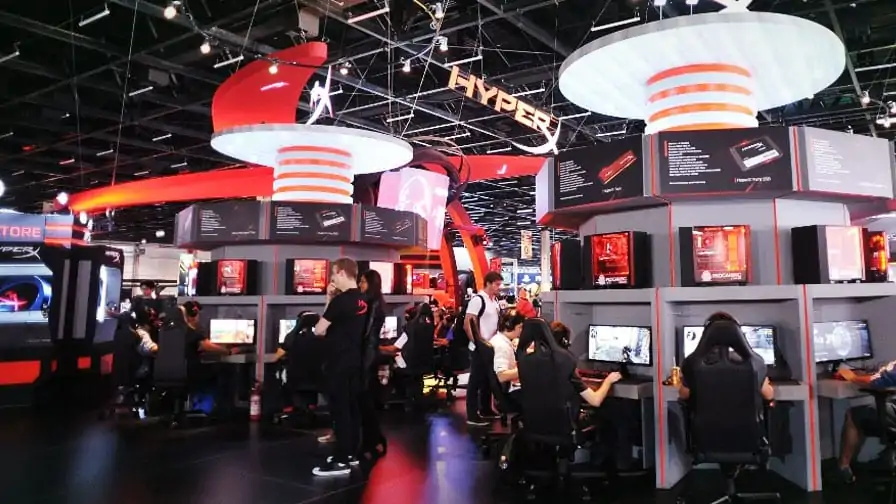 HyperX estará na Brasil Game Show com 48 estações de jogos e novo teclado mecânico