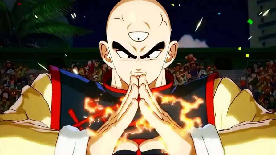 Novo vídeo de Dragon Ball FighterZ é dedicado ao guerreiro Tenshinhan