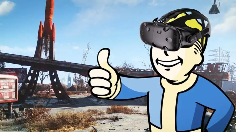 Fallout 4 VR está disponível mundialmente para PCs com HTC VIVE