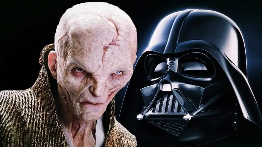Star Wars Os Últimos Jedi: Disney revela ligação entre Snoke e Darth Vader