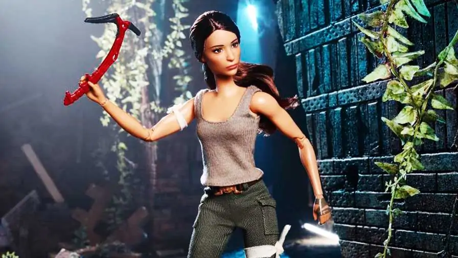 Lara Croft vai virar boneca Barbie que marmanjos vão querer ter